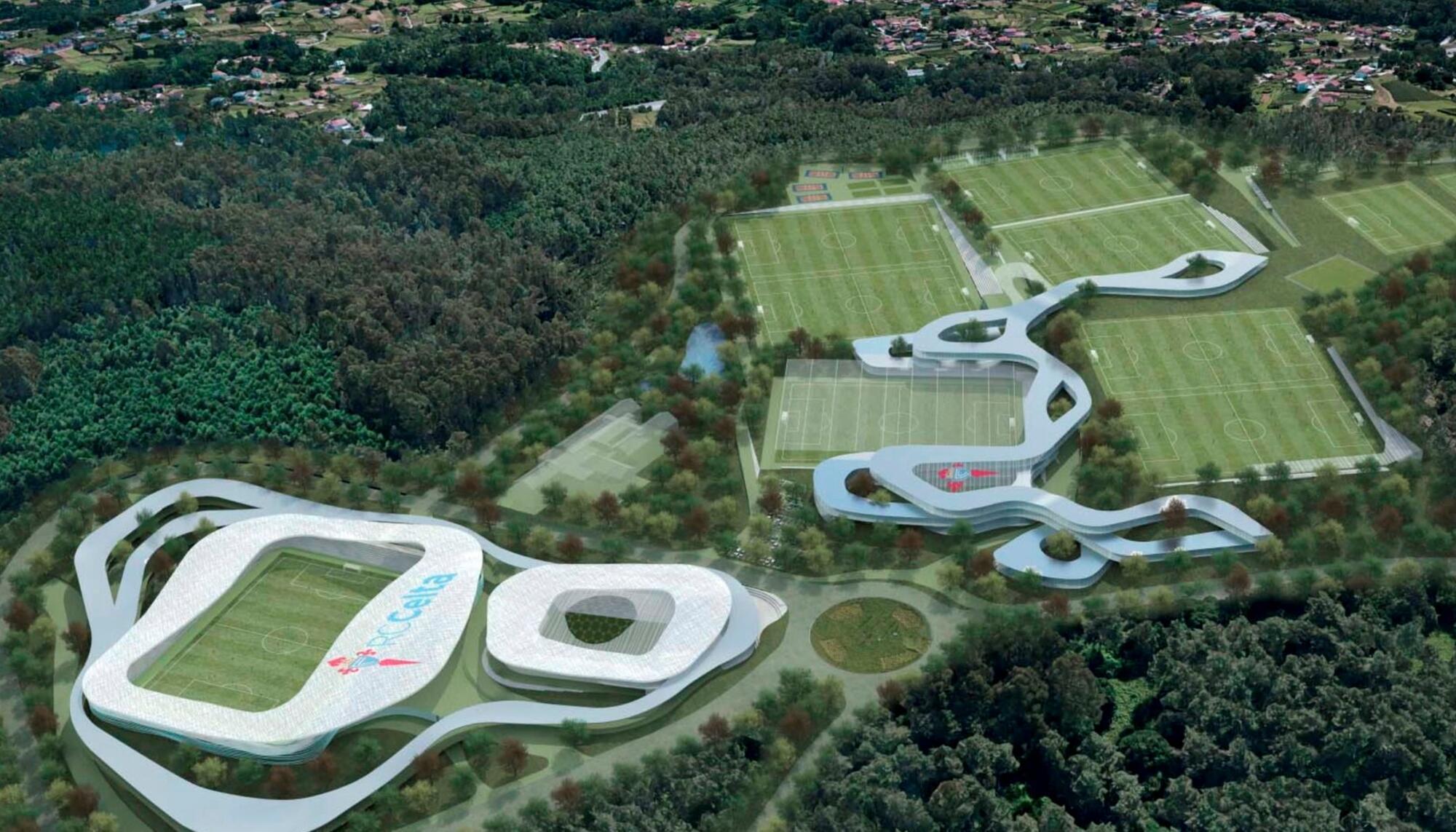 Infografia Ciudad deportiva Celta